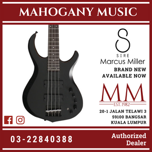 Sire Marcus Miller M2 4 Strings Trans Black Bass Guitar (2nd Generation)