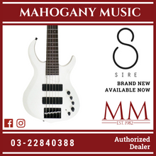 Sire Marcus Miller M2 5 Strings White Pearl Bass Guitar (2nd Generation)