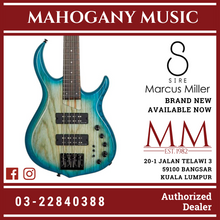 Sire Marcus Miller M5 Ash 4 Strings Trans Blue Bass Guitar (2nd Generation)