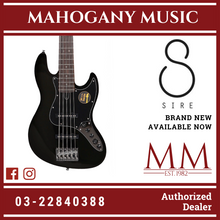Sire Marcus Miller V3P 5 Strings Bass Guitar Black Satin (2nd Generation)