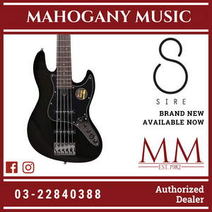 Sire Marcus Miller V3P 5 Strings Bass Guitar Black Satin (2nd Generation)