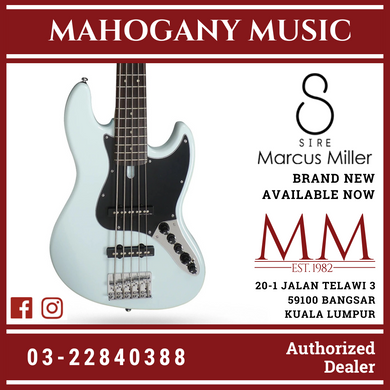 Sire Marcus Miller V3P 5 Strings Sonic Blue Bass Guitar (2nd Generation)
