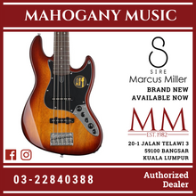 Sire Marcus Miller V3P 5 Strings Bass Guitar Tobacco Sunburst (2nd Generation)