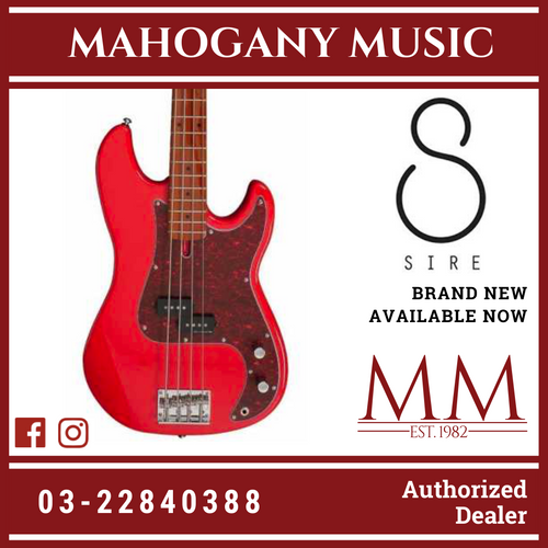 Sire P5 Alder 2ND Gen Dakota Red 4 String Bass Guitar
