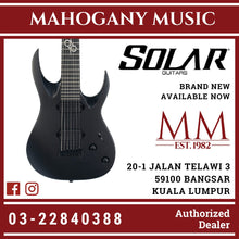 Solar A2.7C Carbon Black Matte Electric Guitar