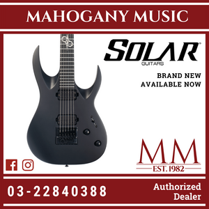 Solar A1.6C Carbon BK Matte Electric Guitar