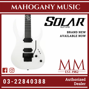 Solar A2.6FRW Floyd Rose White Matte Electric Guitar
