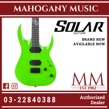 Solar A2.6GN Green Neon Matte Electric Guitar