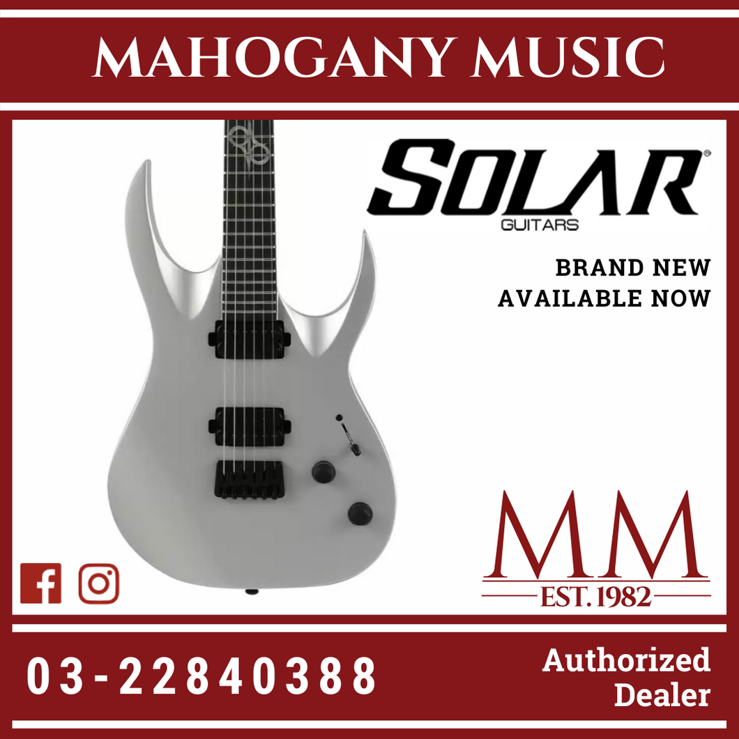 Solar A2.6S Antique Silver Matte Electric Guitar