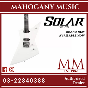 Solar E1.6Vinter Pearl White Matte Electric Guitar