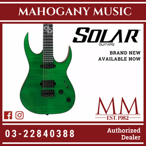 Solar SB1.6HFG Flame Green Matte Electric Guitar
