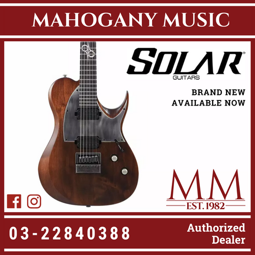 Solar T1.6AN Aged Natural Electric Guitar