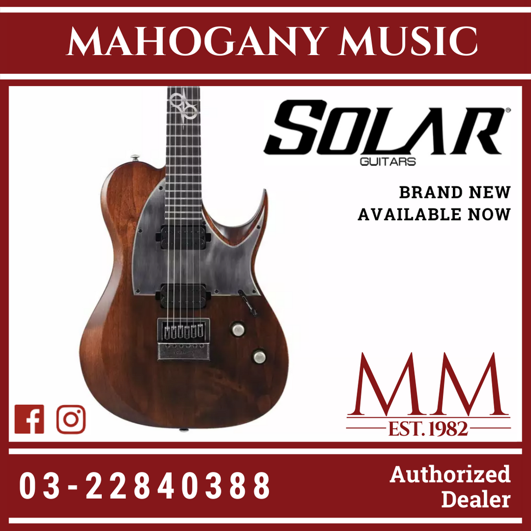 Solar T1.6AN Aged Natural Electric Guitar