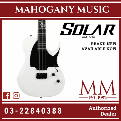 Solar T2.6W White Matte Electric Guitar