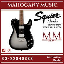 Squier FSR Affinity Series Telecaster Deluxe Electric Guitar, Laurel FB, Silverburst