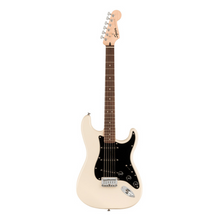 Squier FSR Bullet HT Stratocaster Electric Guitar, Laurel FB, Olympic White
