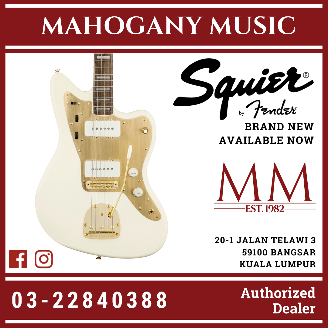 Squier 40th Anniversary Gold Edition Jazzmaster Electric Guitar Squier 40th Anniversary Gold Edition Jazzmaster Electric Guitar