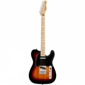 Squier Affinity Series Telecaster Electric Guitar, Maple FB, 3-Color Sunburst