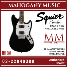 Squier Bullet Mustang HH Electric Guitar, Laurel FB, Black