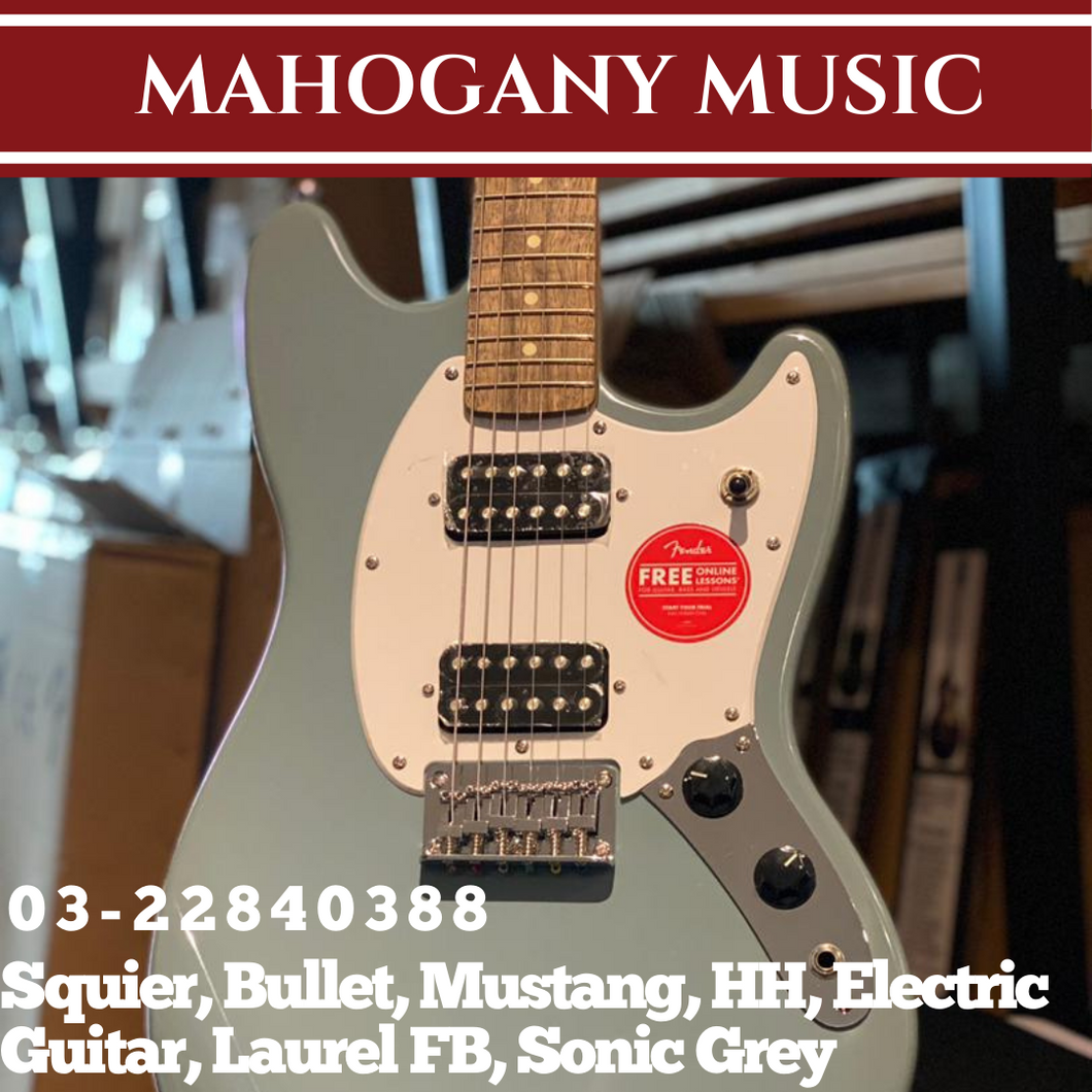 Squier bullet mustang hh sonic grey deals