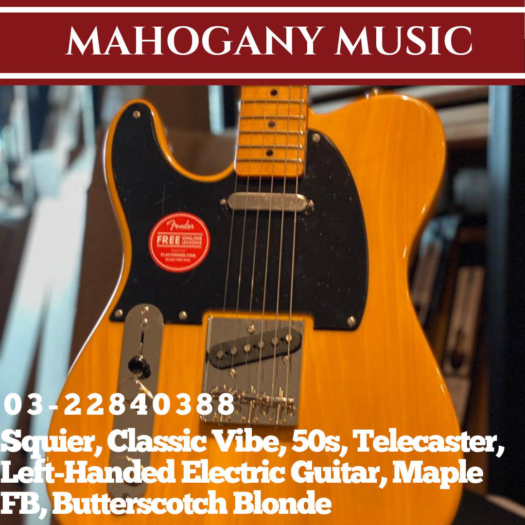 Squier Classic Vibe 50s Telecaster Left Handed Electric Guitar