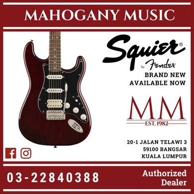 Squier Classic Vibe 70s Stratocaster HSS Electric Guitar, Laurel FB, Walnut