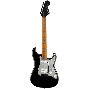Squier Contemporary Stratocaster Special Electric Guitar, Roasted Maple FB, Black