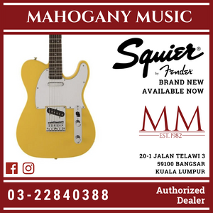 Squier FSR Affinity Telecaster Electric Guitar, Laurel FB, Graffity Yellow