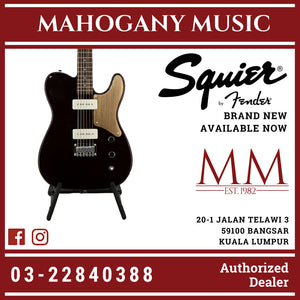 Squier FSR Baritone Cabronita Telecaster Electric Guitar, Laurel FB, Oxblood