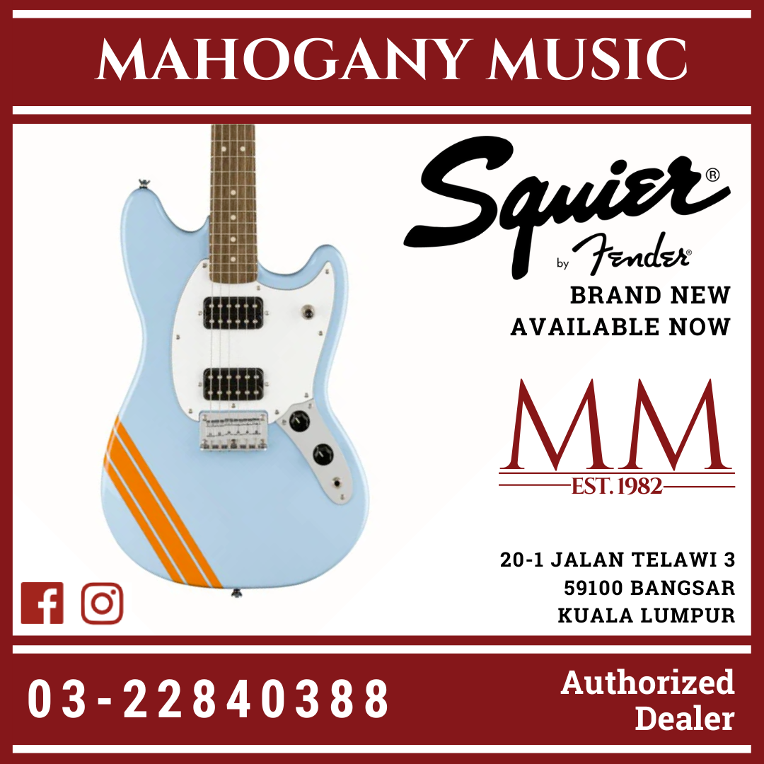 Squier FSR Bullet Competition HH Mustang Guitar w/ Orange Squier FSR Bullet Competition HH Mustang Guitar w/ Orange