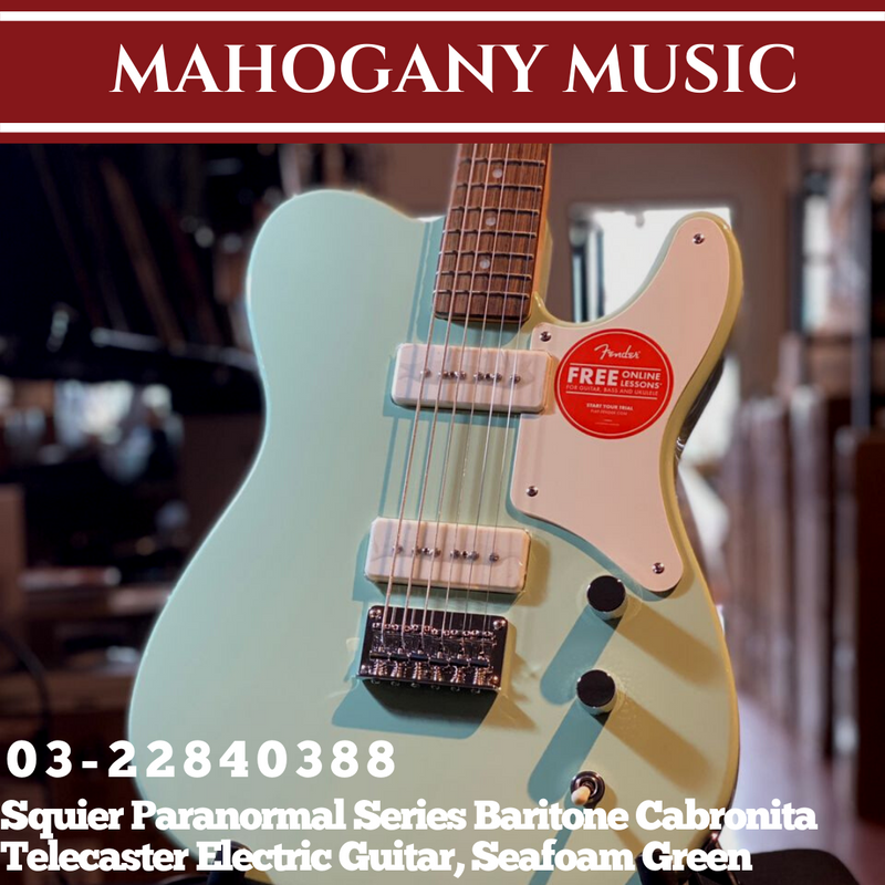 Squier paranormal series hotsell baritone cabronita telecaster