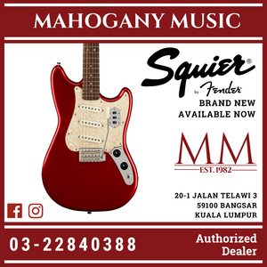 Squier Paranormal Series Cyclone Electric Guitar, Candy Apple Red