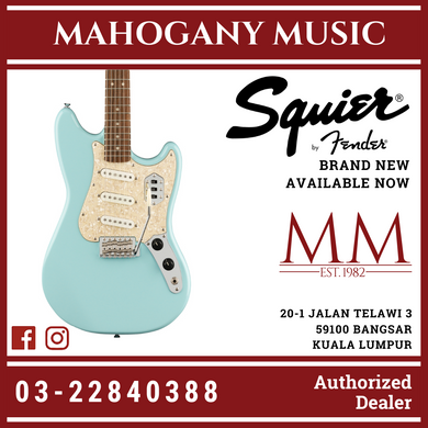 Squier Paranormal Series Cyclone II Telecaster Electric Guitar, Daphne Blue