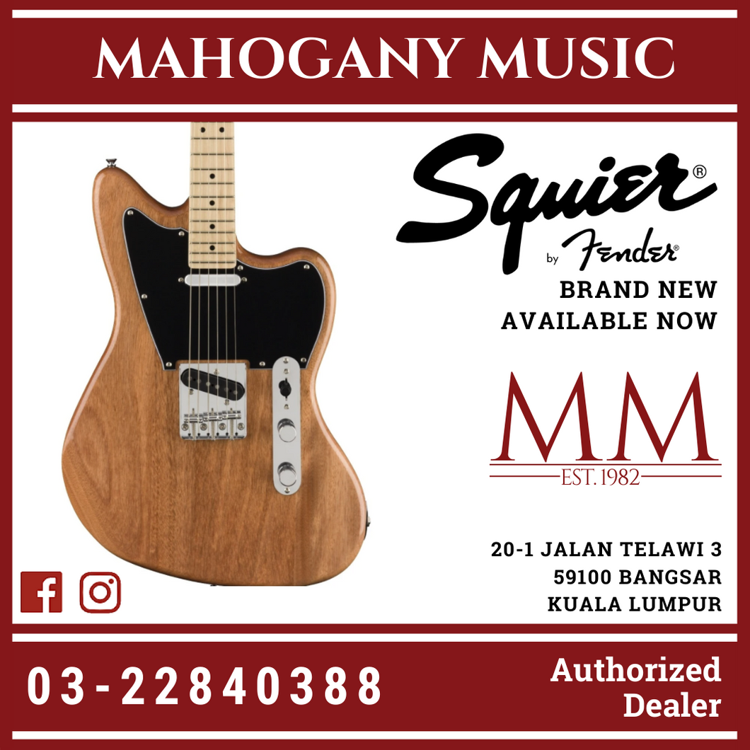 Squier Paranormal Series Offset Telecaster Electric Guitar, Natural
