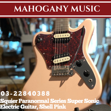 Squier Paranormal Series Super Sonic Electric Guitar, Shell Pink