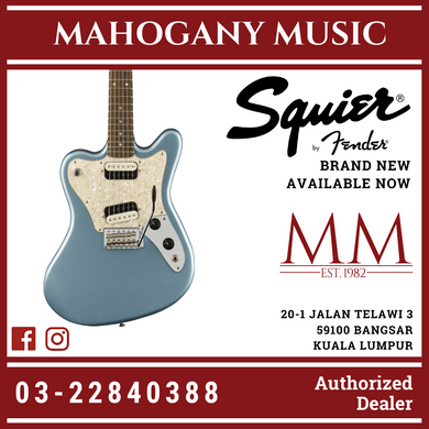 Squier Paranormal Series Super Sonic Telecaster Electric Guitar, Ice Blue Metallic