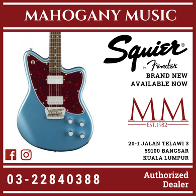 Squier Paranormal Series Toronado Telecaster Electric Guitar, Lake Placid Blue