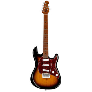 Sterling CT50SSS-VSB, Cutlass Series SSS Electric Guitar, Vintage Sunburst