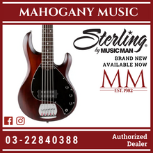 Sterling Ray5 5-String Electric Bass Guitar - Walnut Satin