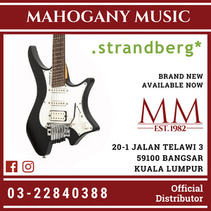Strandberg Boden Classic 6 Tremolo Black Rosewood Electric Guitar