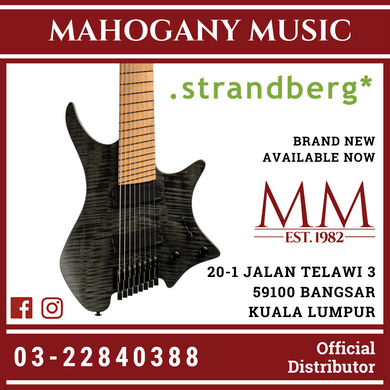 Strandberg Original 8 String Black Electric Guitar
