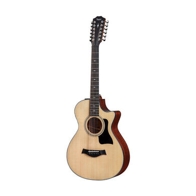 [PREORDER] Taylor 352ce V-Class Grand Concert 12-String Acoustic Guitar, Natural