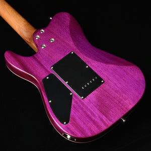 Bacchus TAC24 FMH-RSM/M N-MGT-B Universe Series Roasted Maple Electric Guitar, Natural Magenta Burst