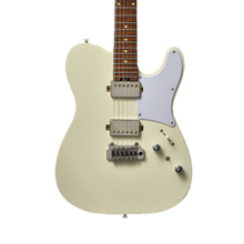 Bacchus TACTICS24-STD/RSM-OWH Global Series Roasted Maple Electric Guitar, Olympic White