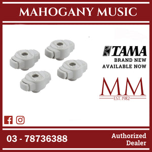TAMA QC8B4GY 50th Anniv Ltd Ed Quick-Set Cymbal Mate, Grey, 4-Pack