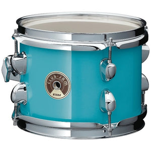Tama LJK44H4-AQB Club-JAM Flyer 4-Pieces Basic Kit Drum Set, Cymbals NOT included, Aqua Blue