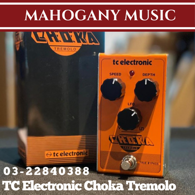 TC Electronic Choka Tremolo Guitar Effects Pedal
