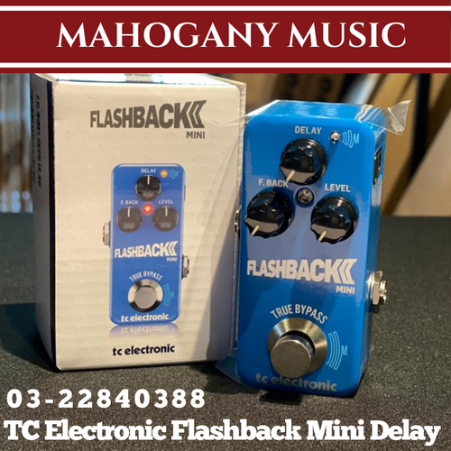 TC Electronic Flashback Mini Delay Guitar Effects Pedal (New)