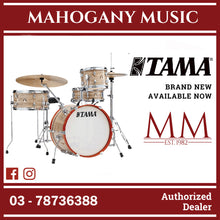 Tama LJK48H4-CMW Club-JAM 4-Pieces Basic Kit Drum Set, Cymbals NOT included, Cream Marble Wrap