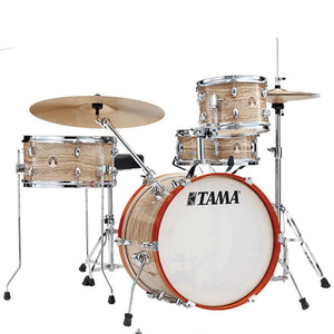 Tama LJK48H4-CMW Club-JAM 4-Pieces Basic Kit Drum Set, Cymbals NOT included, Cream Marble Wrap